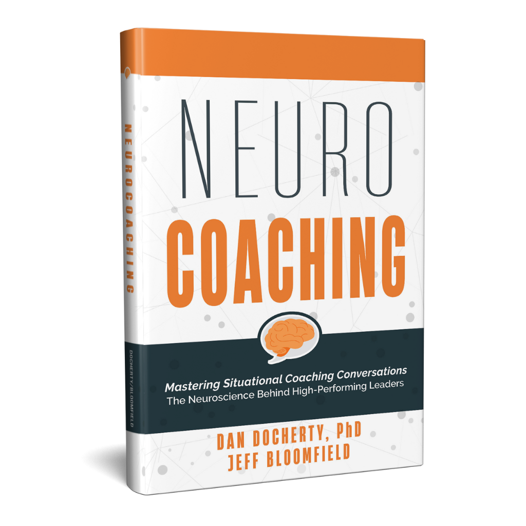 NeuroCoaching book cover by Dr. Dan Docherty and Jeff Bloomfield