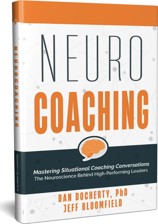 NeuroCoaching book cover by Dr. Dan Docherty and Jeff Bloomfield